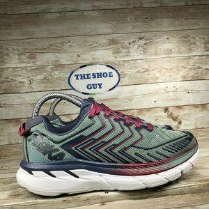 Hoka One Women's Size 7 Neutral Running Shoes Sneakers W Clifton 4